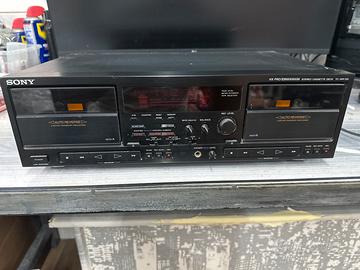 Sony doppia piastra cassette stereo vintage