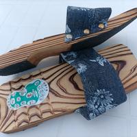 Zoccoli in legno, stile giapponese 