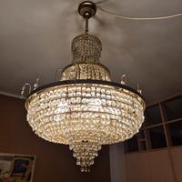 lampadario con swarovski 