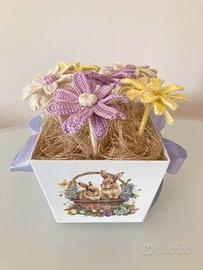 Le margherite e i coniglietti (Pasqua gift)