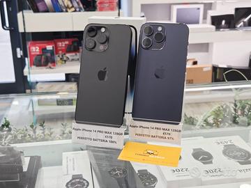Apple iPhone 14 Pro Max 128GB - BATTERIA 100%