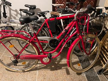 Bicicletta donna Ortler rossa