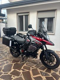 V strom 1000 compreso passaggio