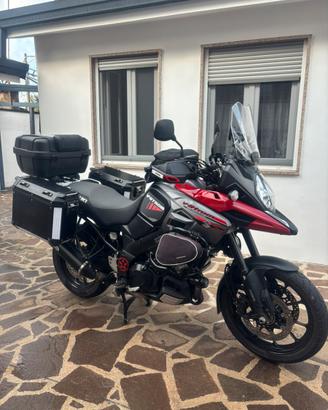 V strom 1000 compreso passaggio