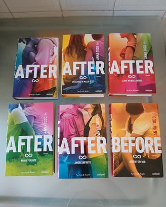 ANNA TODD - SERIE COMPLETA AFTER+ BEFORE