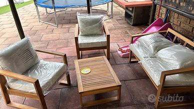 Set Salotto da Giardino Naterial Solaris