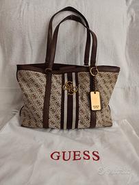 Borsa a spalla guess logo