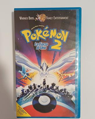 VHS Pokémon 2 La Forza di Uno ORIGINALE Warner 
