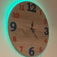 Orologio da parete diametro 40 cm retroilluminato