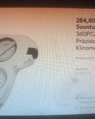 bussola clinomentro SUNTO