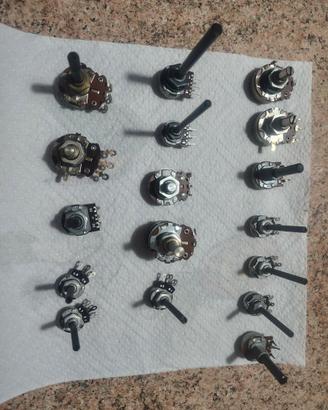 Set 17 potenziometri per resistenza