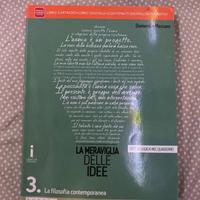 Libri di filosofia “la meraviglia delle idee”