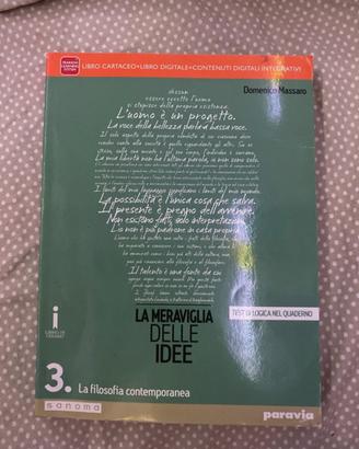 Libri di filosofia “la meraviglia delle idee”