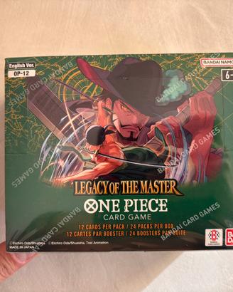 One Piece TCG OP12 Booster Box Sigillato