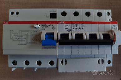 interruttore magnetotermico differenziale 
