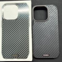 Cover phone Rebel iphone 15 pro + vetro temperato