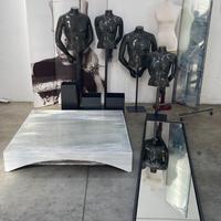 ARREDAMENTO ACCESSORI NEGOZIO (MANICHINI SPECCHI)