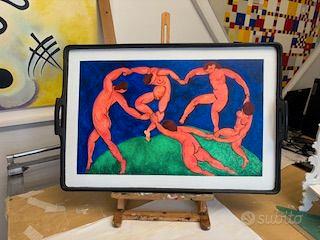 Vassoio decorato a mano