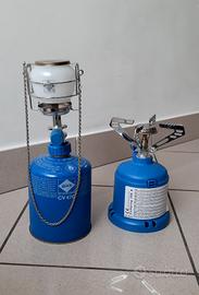 Lampada e fornello CampingGaz