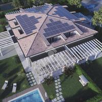 VILLA A SCHIERA D'ANGOLO A BARICELLA