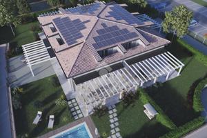 VILLA A SCHIERA D'ANGOLO A BARICELLA