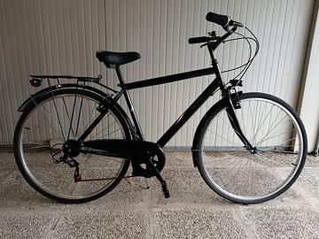 Bicicletta Denver Bike trekking 28" nera uomo