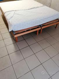 Materasso e reti con doghe