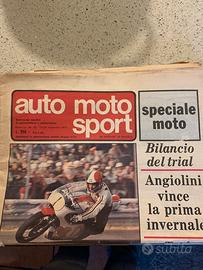 7 GIORNALI “AUTO MOTO SPORT” 1975/1976