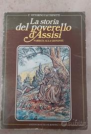 La Storia del Poverello d'Assisi Libro Vintage