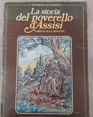 La Storia del Poverello d'Assisi Libro Vintage
