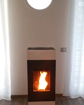 Stufa a pellet idro
