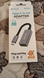 Adattatore USB-C a DisplayPort  4K 