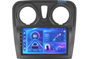 RADIO GPS 9'' ANDROID 13 RENAULT SANDERO 14-17 2 D