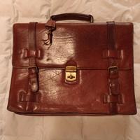 Borsa documenti/pc Raldo Raffa, pelle, artigianale