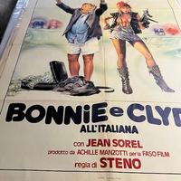 MANIFESTO BONNIE E CLYDE ALL'ITALIANA