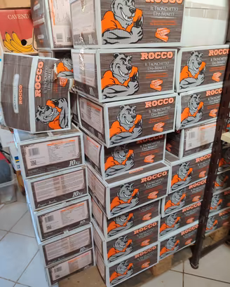 100 pacchi da 10 kg tronchetto rocco