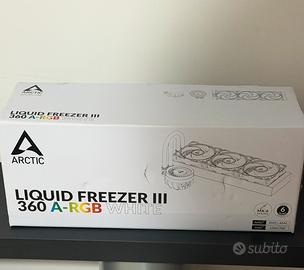 ARCTIC Liquid Freezer III 360 A-RGB White – Nuovo
