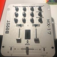 Mixer DJ boost mx-17