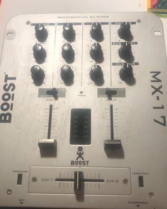 Mixer DJ boost mx-17