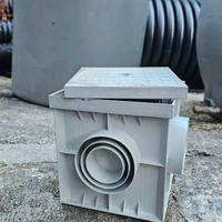 Pozzetti in plastica 20x20x20 con coperchio