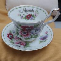 Set tazze da Thè Royal Albert serie "mesi"