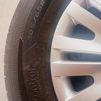 Cerchi piu gomme ww caddy