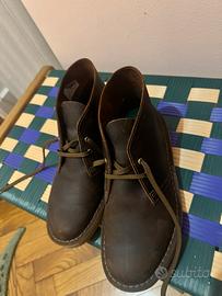 Clarks Marroni di pelle