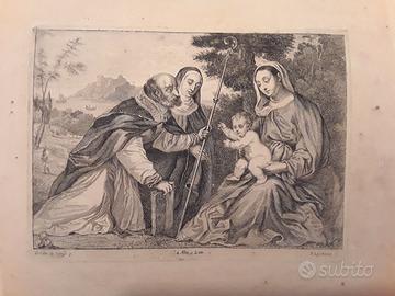 Stampa originale del Seicento