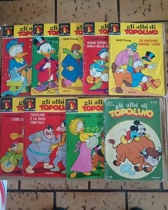 9 albi topolino 73/74/78