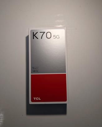 TCL K70 5G 128GB 12GB RAM Nero Nuovo Sigillato