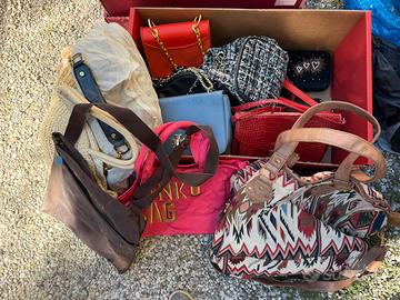 stock di borse vari marchi/misure