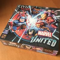 MARVEL UNITED: CIVIL WAR - Kickstarter - NUOVO