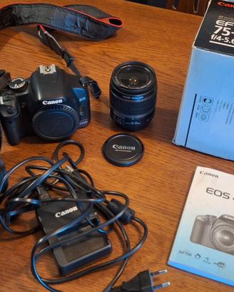 Fotocamera CANON EOS 450D con obiettivi