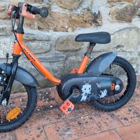 Bici Btwin 3-5 anni con ruotini